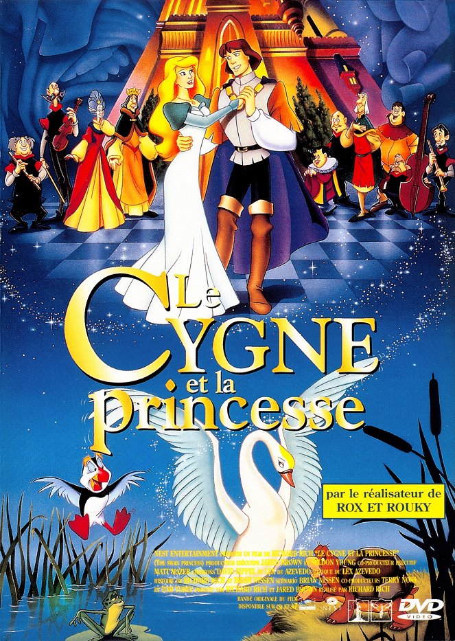 Le Cygne et la princesse - Affiches