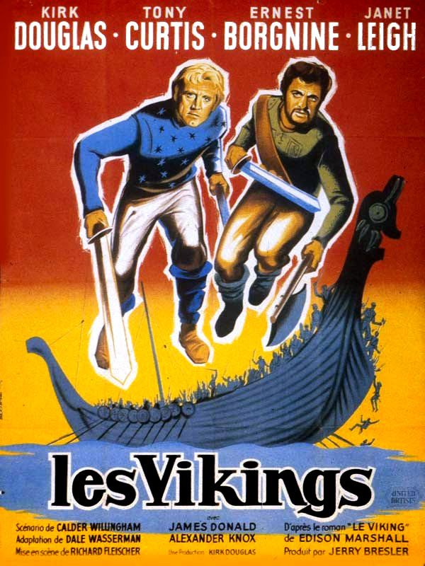 Les Vikings - Affiches