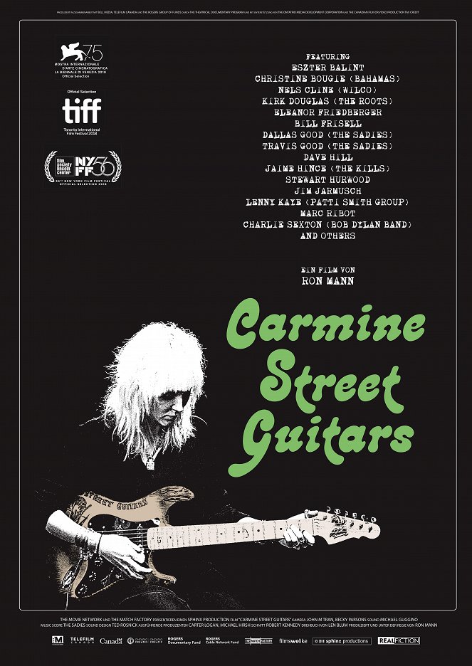 Carmine Street Guitars - Plakate