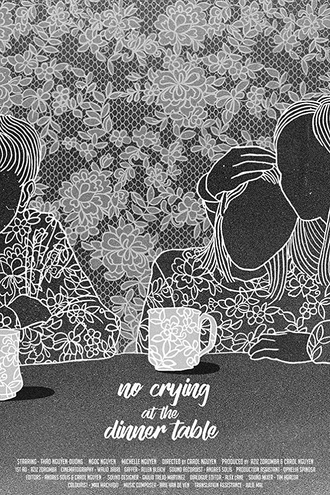 No Crying At The Dinner Table - Plakate