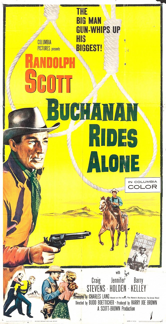 Osamělý jezdec Buchanan - Plakáty