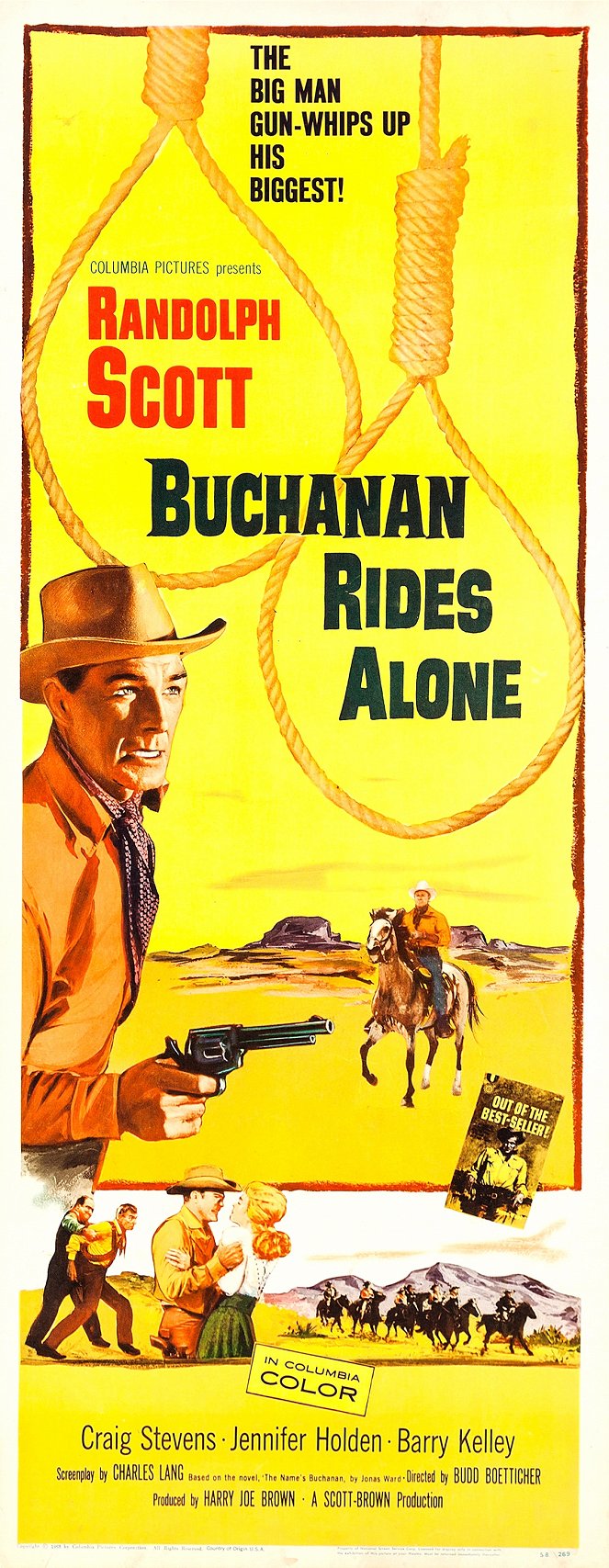 Buchanan Rides Alone - Plakaty