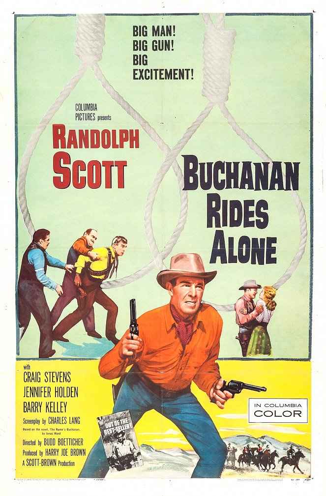 Buchanan Rides Alone - Cartazes
