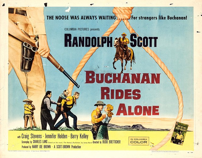 Buchanan Rides Alone - Plakátok