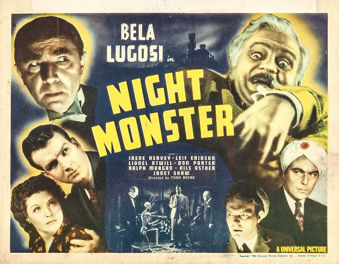 Night Monster - Plakátok