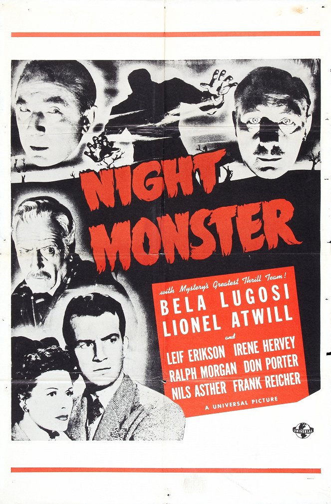 Night Monster - Carteles