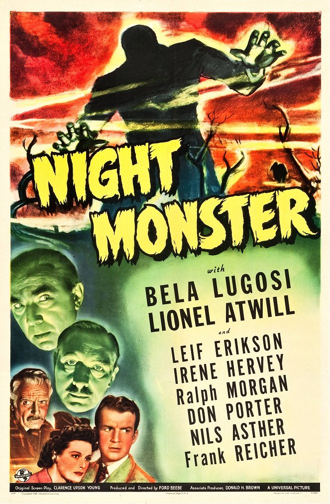 Night Monster - Plakátok