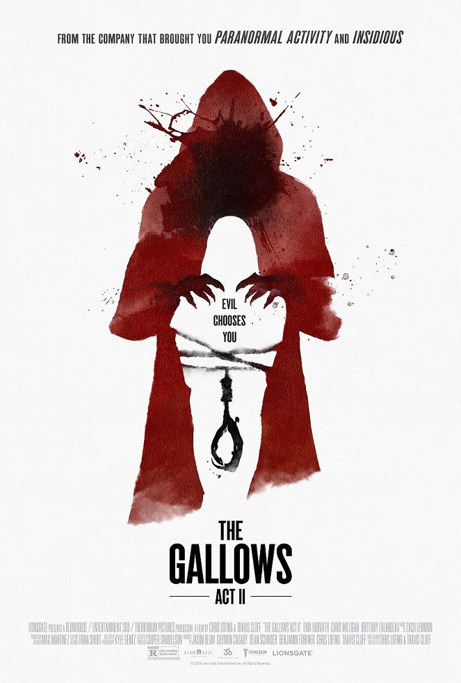 The Gallows Act II - Cartazes