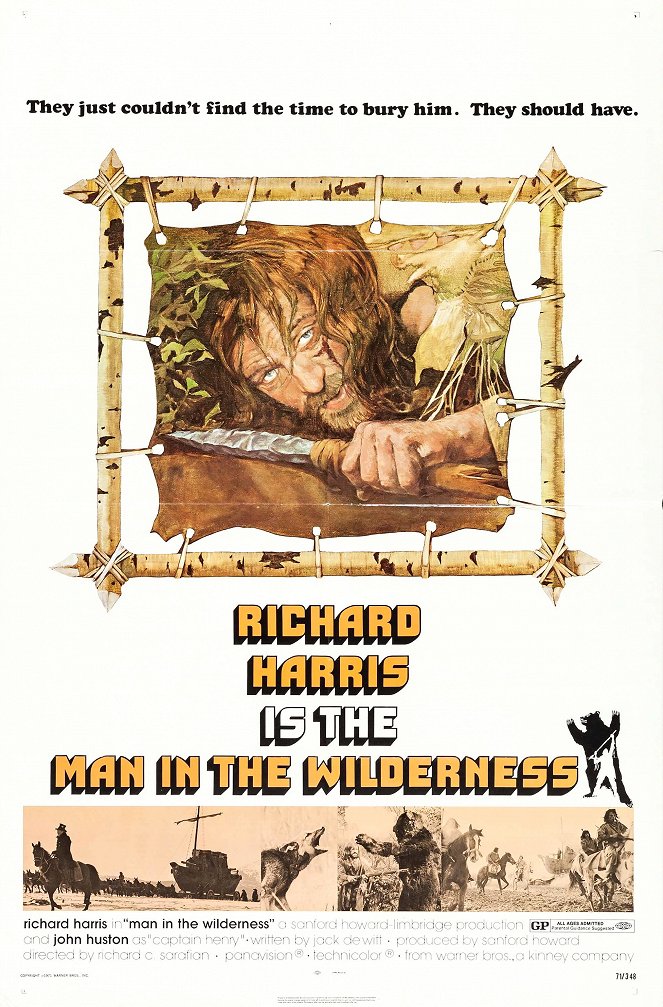 Muž v divočině - Plakáty