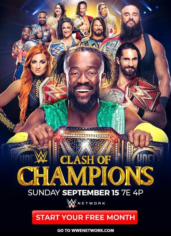WWE Clash of Champions - Plakate