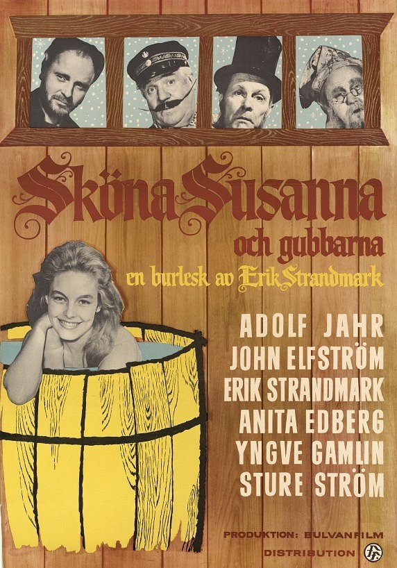 Sköna Susanna och gubbarna - Plakáty