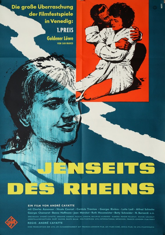 Jenseits des Rheins - Plakate