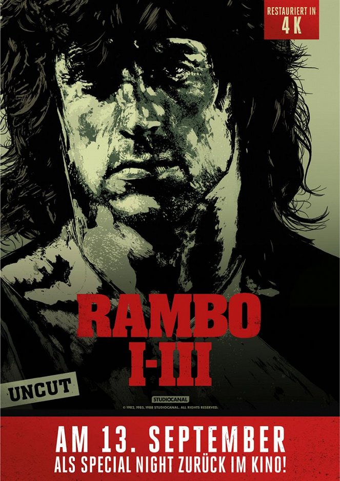 Rambo I - Plakate