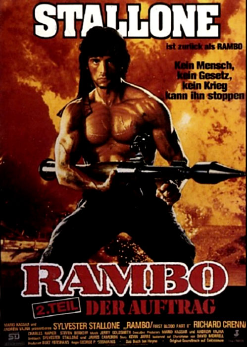 Rambo II - Der Auftrag - Plakate
