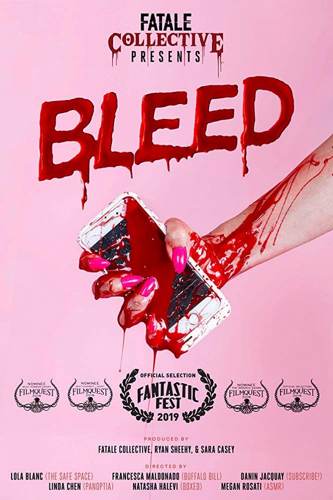Fatale Collective: Bleed - Cartazes