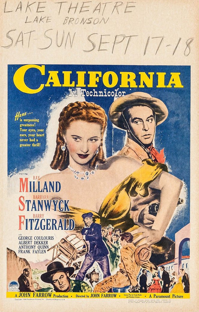 California, terre promise - Affiches