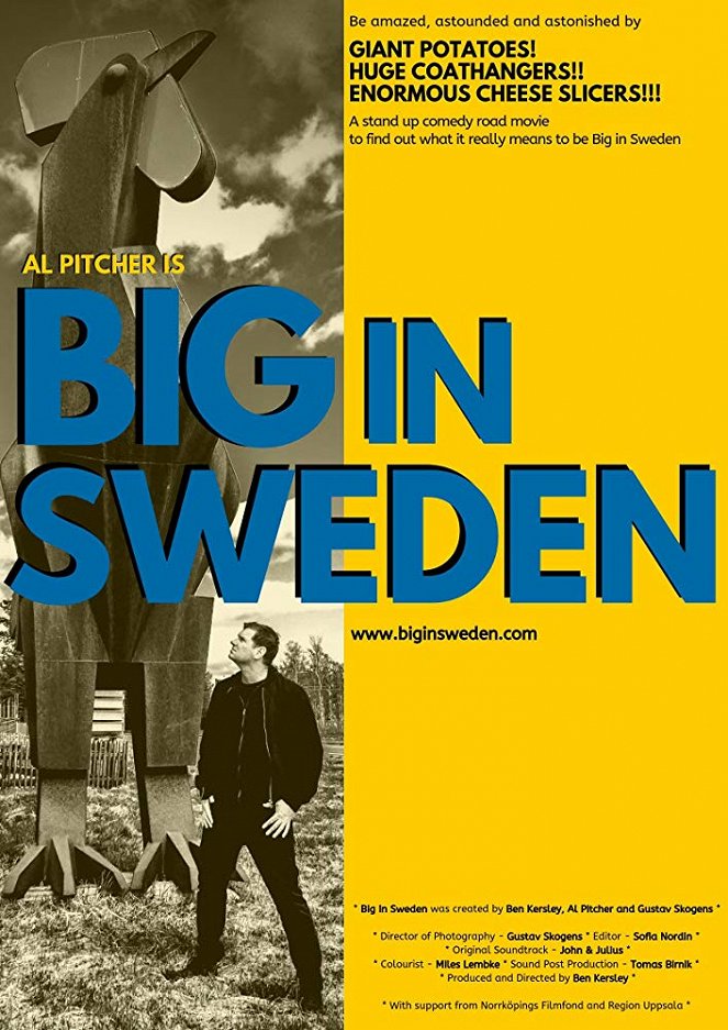 Big in Sweden - Cartazes