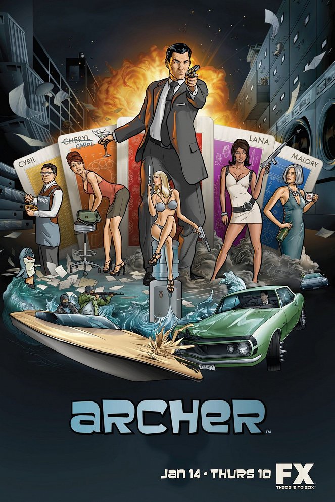 Archer - Archer - Série 1 - Plagáty
