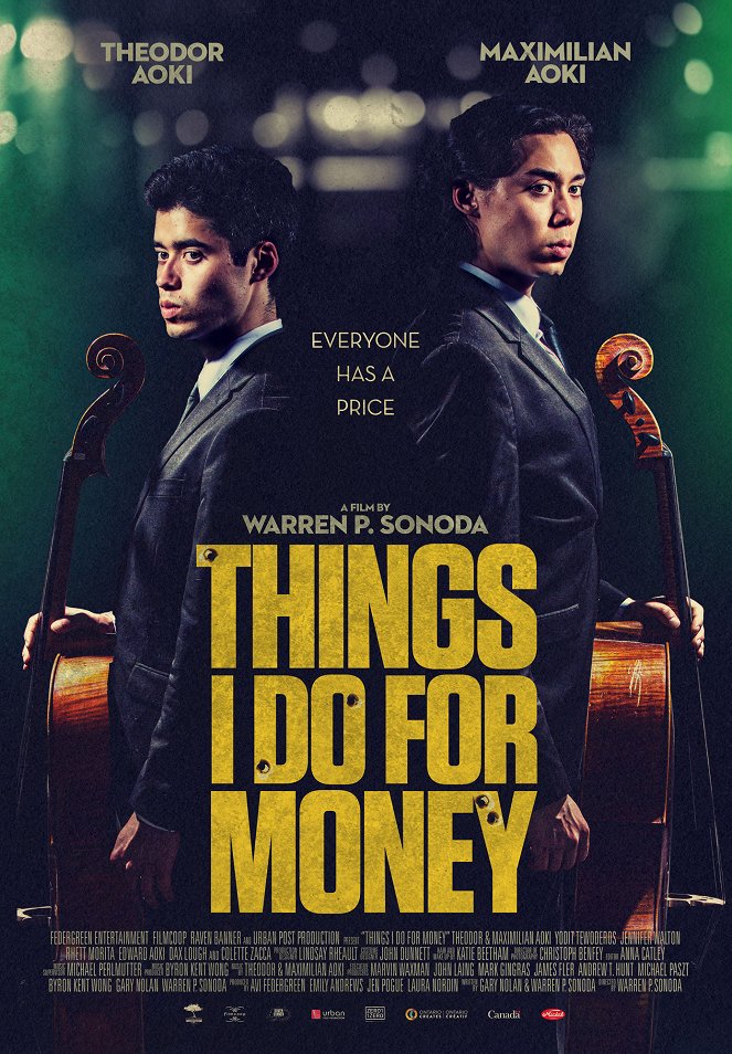 Things I Do for Money - Affiches