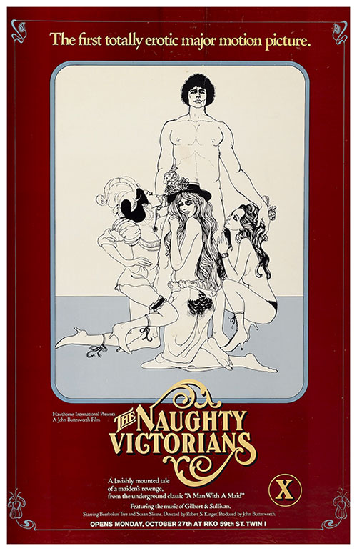 The Naughty Victorians - Carteles