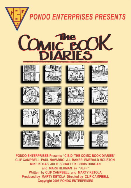 C.B.D.: The Comic Book Diaries - Julisteet
