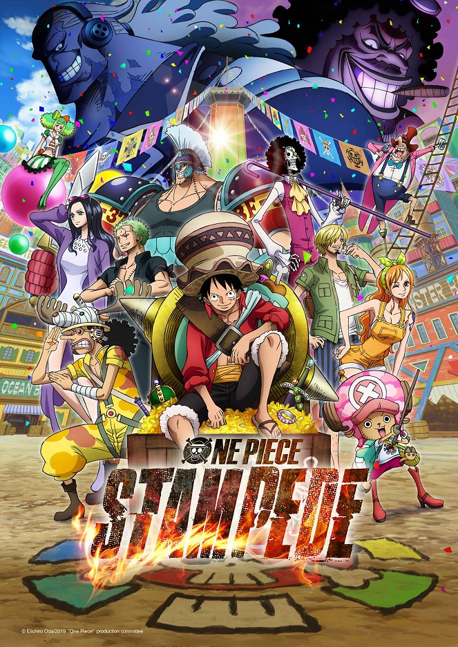 One Piece: Estampida - Carteles