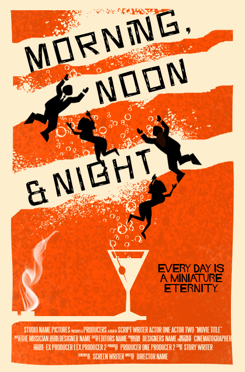 Morning, Noon & Night - Affiches