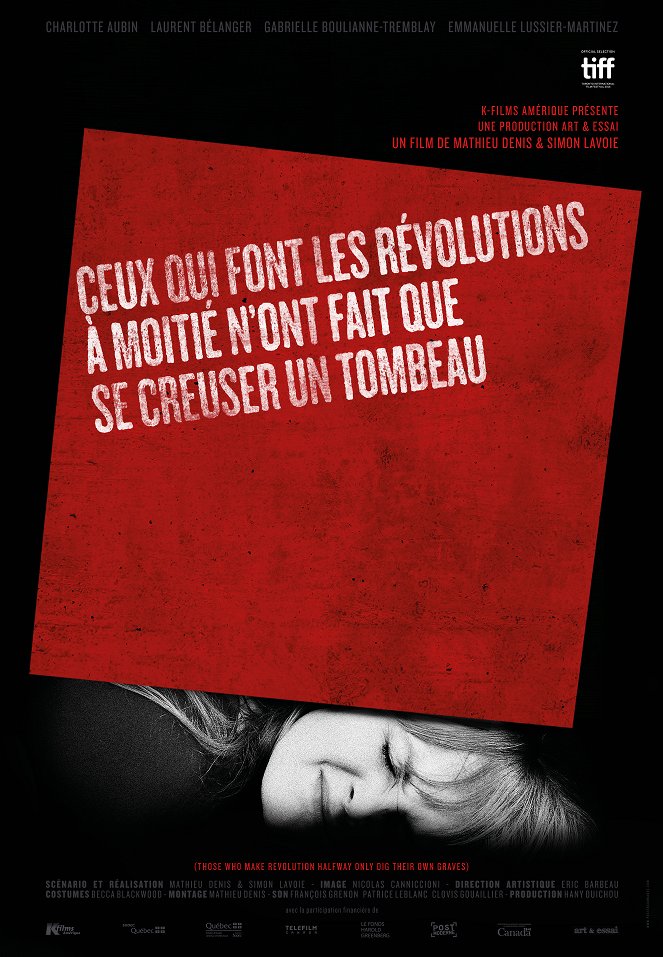 Kdo dělá revoluci napolovic, ten si jen kope hrob - Plakáty