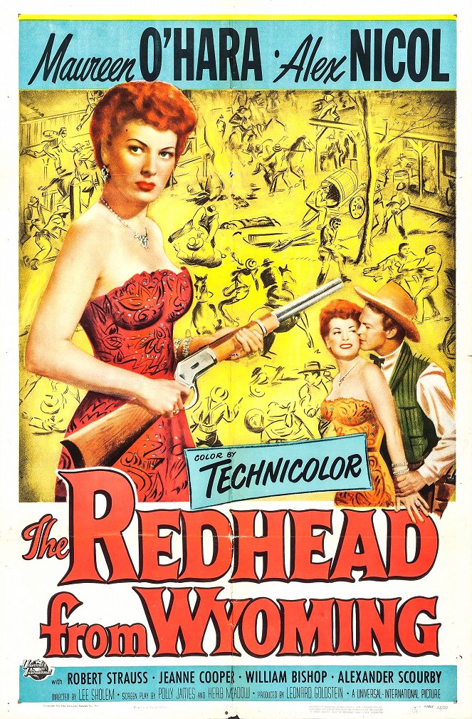 The Redhead from Wyoming - Posters