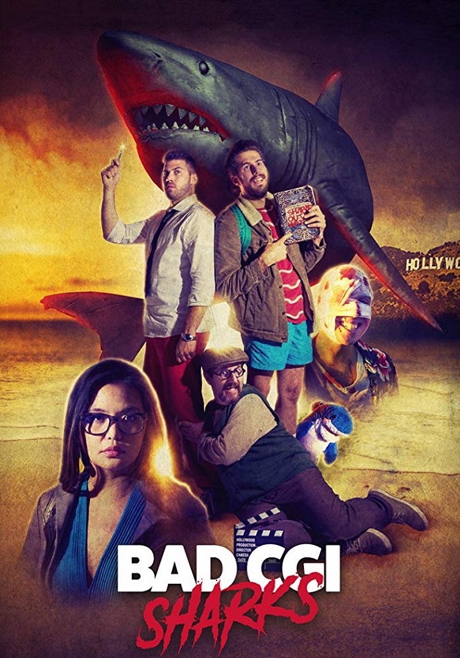 Bad CGI Sharks - Plakaty