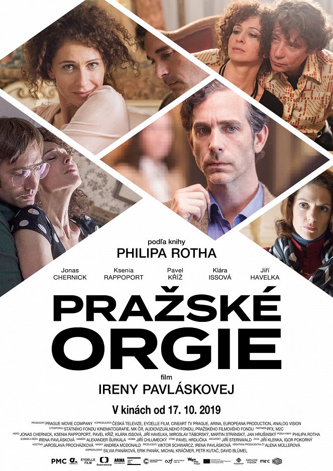 Pražské orgie - Julisteet