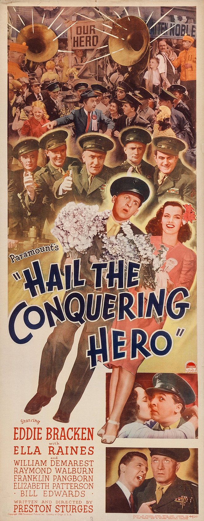 Hail the Conquering Hero - Carteles