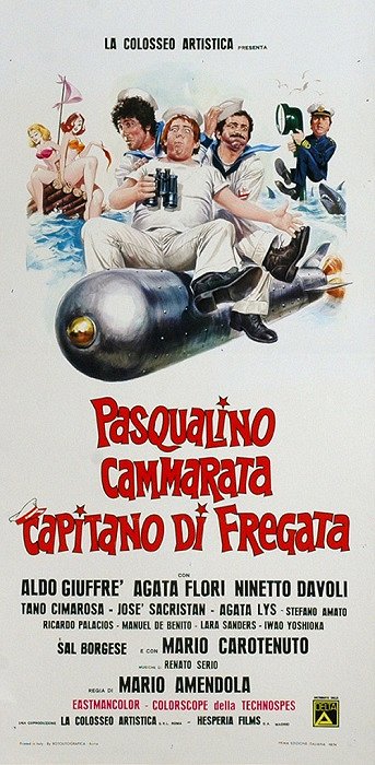 Pasqualino Cammarata... capitano di fregata - Plakaty
