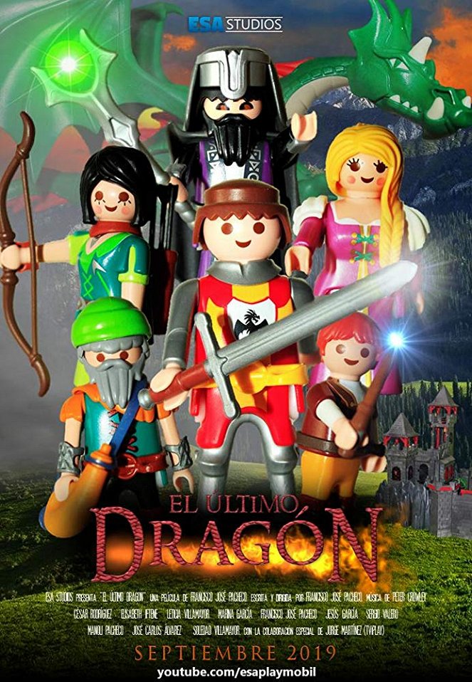 El último dragón - Posters