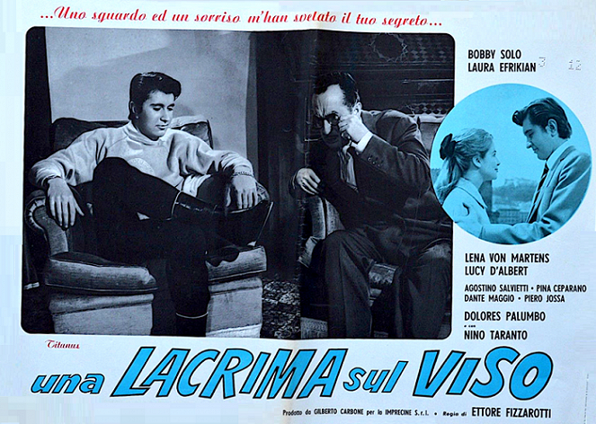 Una lacrima sul viso - Carteles