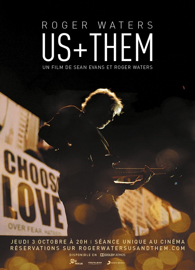 Roger Waters Us + Them - Affiches