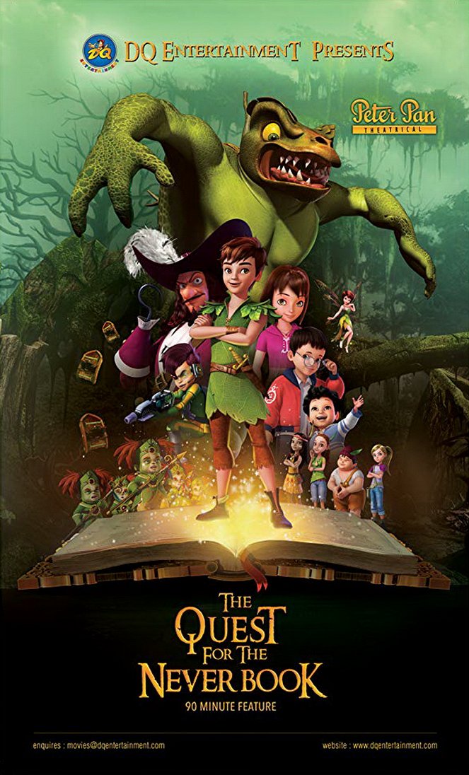 Peter Pan: The Quest for the Never Book - Affiches