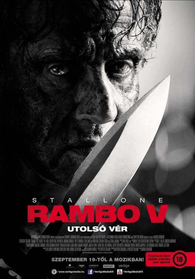 Rambo V - Utolsó vér - Plakátok