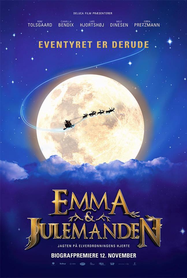 Emma og Julemanden: Jagten på elverdronningens hjerte - Julisteet