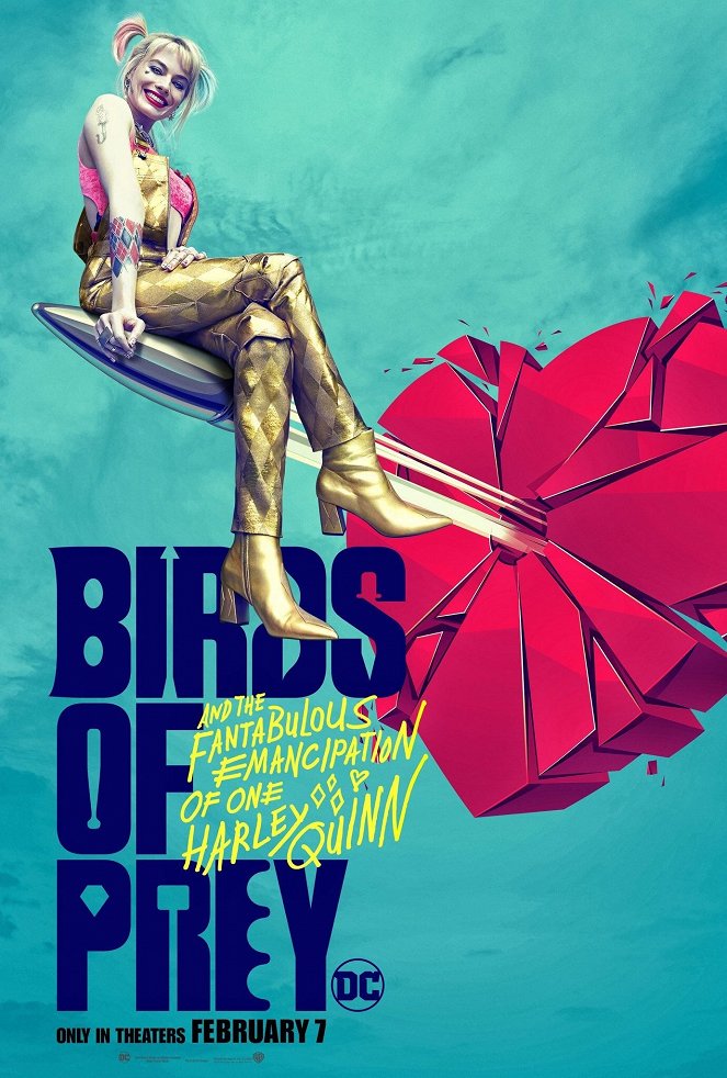 Ragadozó madarak (és egy bizonyos Harley Quinn csodasztikus felszabadulása) - Plakátok