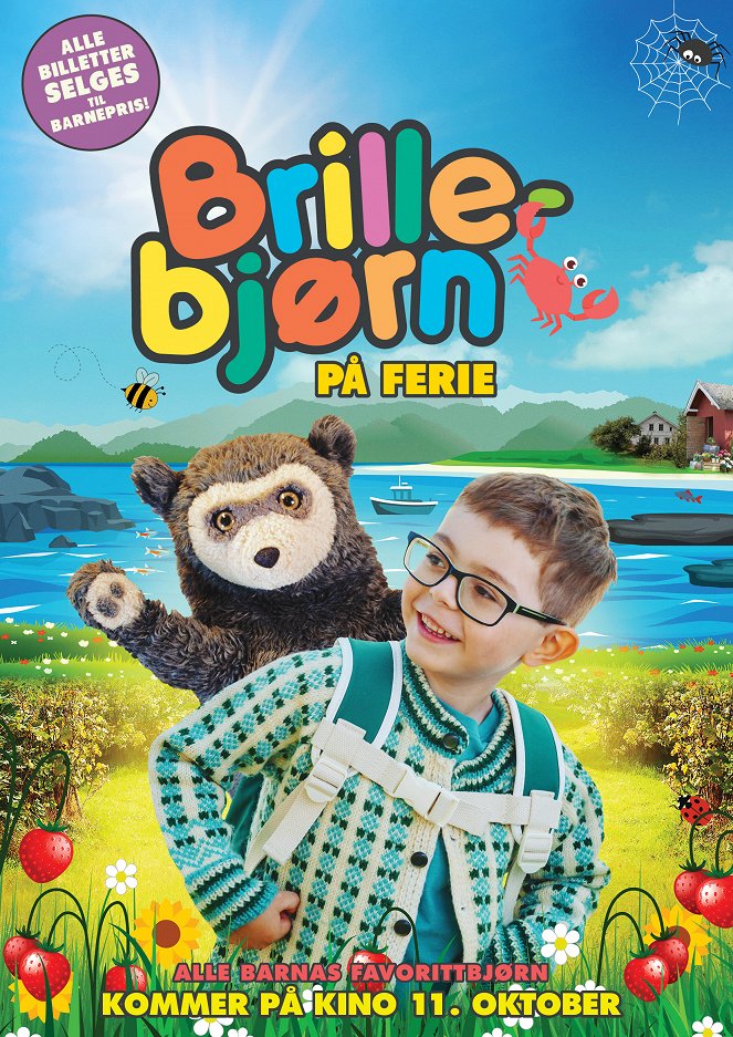 Brillebjørn på ferie - Posters