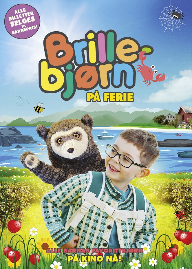 Brillebjørn på ferie - Plagáty