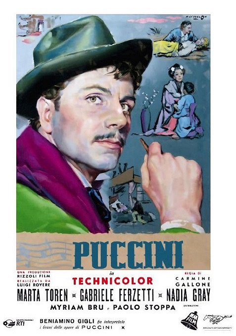 Den store Puccini - Julisteet