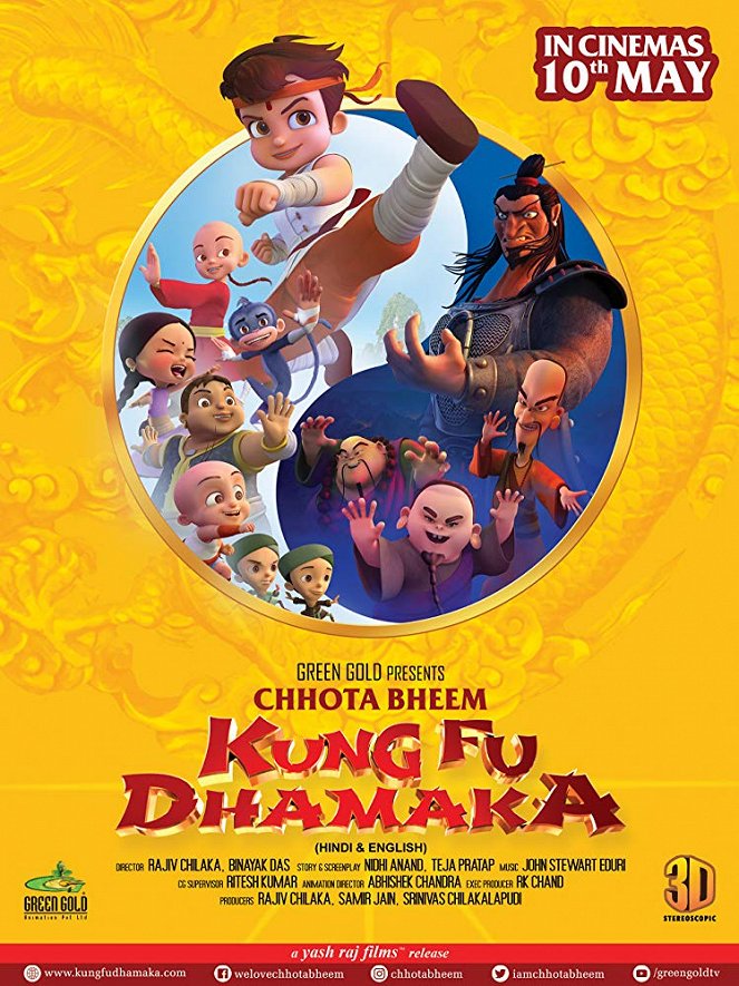 Chhota Bheem Kung Fu Dhamaka - Julisteet