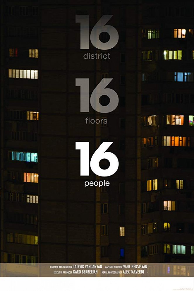 16 kerület, 16 emelet, 16 ember - Plakátok