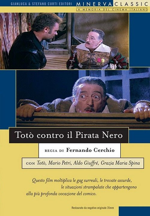 Totò contro il pirata nero - Affiches