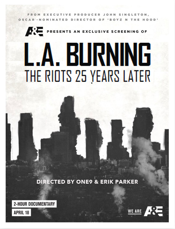 L.A. Burning: The Riots 25 Years Later - Affiches