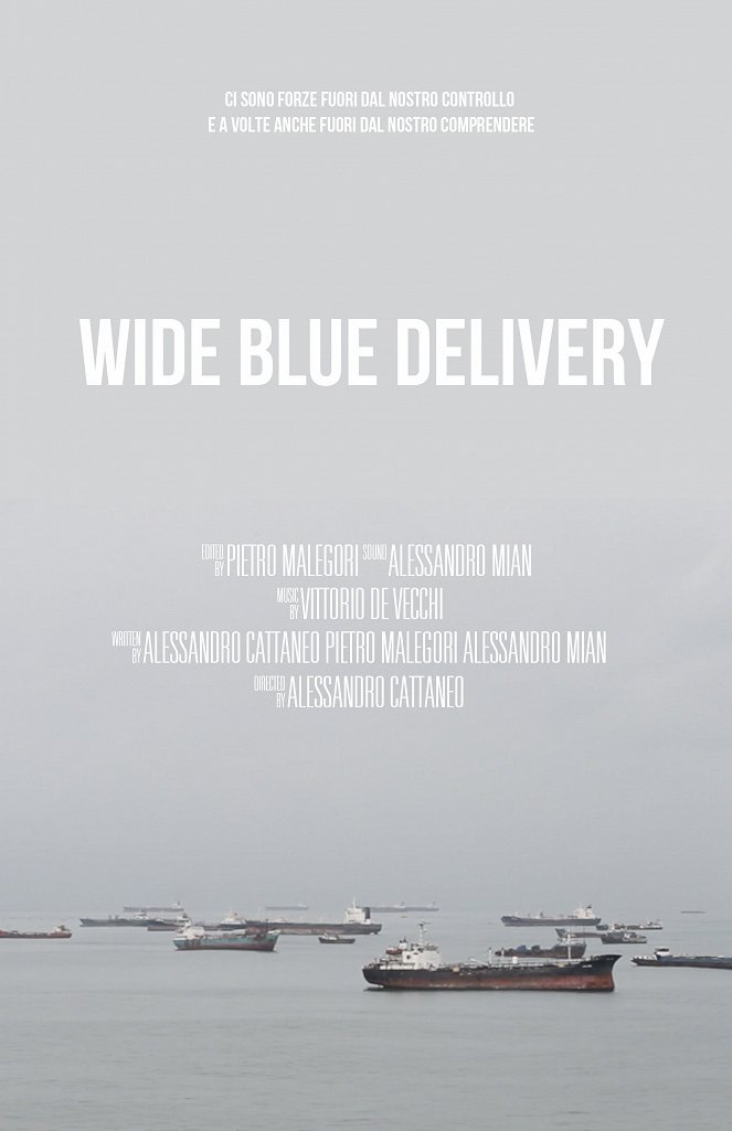 Wide Blue Delivery - Posters