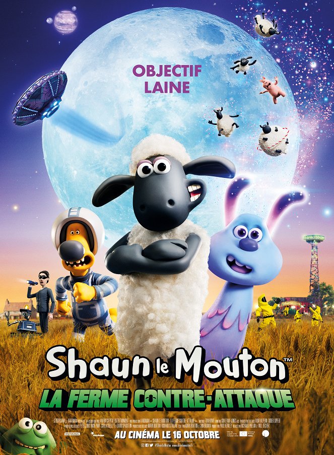 Shaun le mouton 2 - Affiches