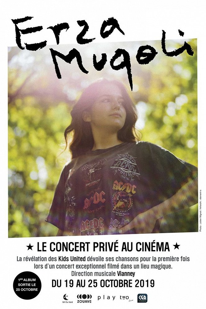Erza Muqoli : Le concert privé au cinéma - Plagáty